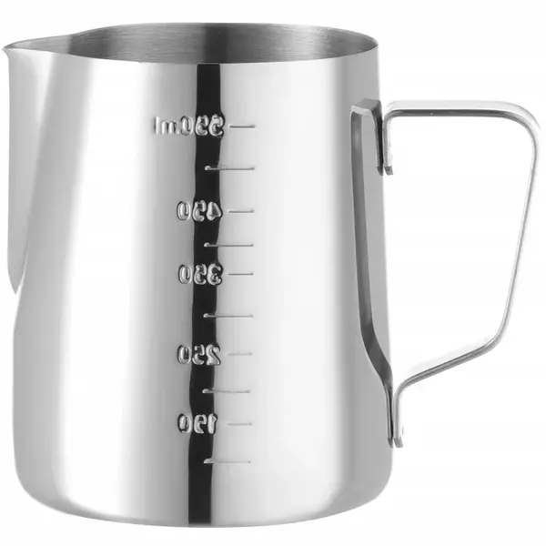 Melkkan | RVS | 0.55L | Maatverdeling | Ø90x115(h)mm