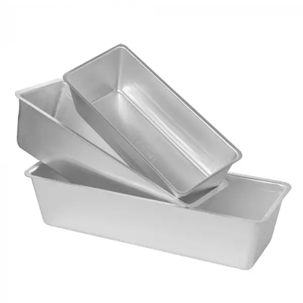 Cake Bakvorm | Aluminium | PFOA-/PFAS-Vrij | 260x100x73(h)mm