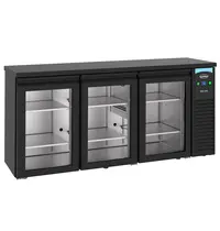 CombiSteel Barkoelkast | PRO LINE | 500L | Zwart | -2°C/+8°C | Geforceerd | Draaideuren | 1940x550x950(h)mm