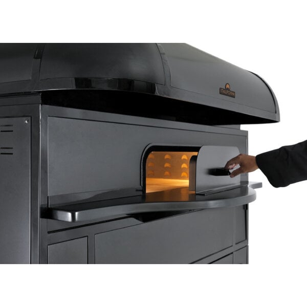 Pizzaoven | CARUSO | Elektrisch | 6x Ø35cm | 0°C/530°C | 13.2kW (400V) | Touchscreen | Incl. Afzuigkap | 1100x1565x900(h)mm