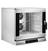 SMEG Heteluchtoven | ALFA | 6 Niveaus (EN600x400) | Elektrisch | 50°C/280°C | 10.5kW (400V) | Bevochtiging (Automatisch) | 798x757x793(h)mm 