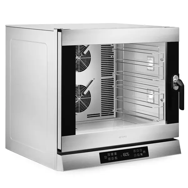 Heteluchtoven | ALFA | 6 Niveaus (EN600x400) | Elektrisch | 50°C/280°C | 10.5kW (400V) | Bevochtiging (Automatisch) | 798x757x793(h)mm