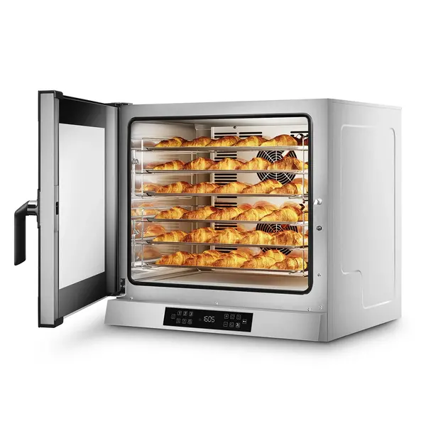 Heteluchtoven | ALFA | 6 Niveaus (EN600x400) | Elektrisch | 50°C/280°C | 10.5kW (400V) | Bevochtiging (Automatisch) | 798x757x793(h)mm