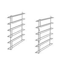 SMEG Geleiderframeset | ALFA | 6 Niveaus (1/1 GN) 