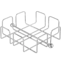 HENDI Servettenhouder | Verchroomd | 190x190x65(h)mm