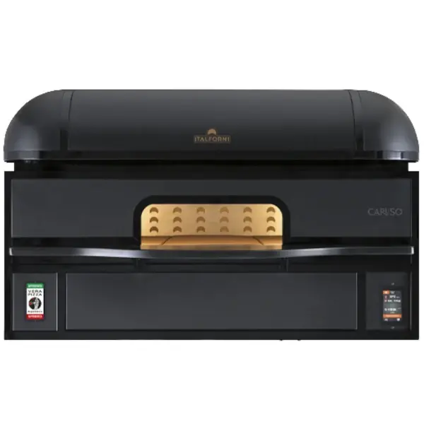 Pizzaoven | CARUSO | Elektrisch | 6x Ø35cm | 0°C/530°C | 13.2kW (400V) | 1100x1565x900(h)mm
