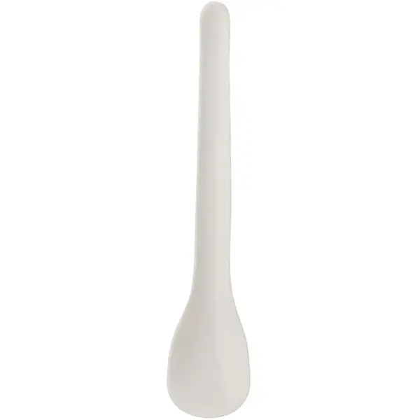 Eierlepeltjes | Kunststof | Wit | 6 Stuks
