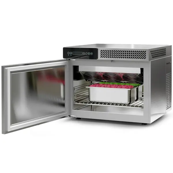 Blastchiller | FASTER-e 3 | 3 Niveaus (1/1 GN) | 10kg Koelen / 5kg Vriezen | 0.49kW (230V) | 650x610x540(h)mm