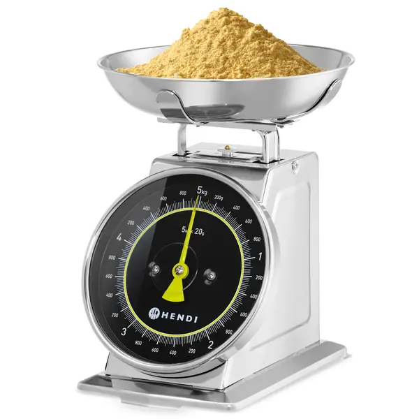 Keukenweegschaal | RVS | Max. 5kg | 20g Nauwkeurig | Mechanisch | 207x231x254(h)mm