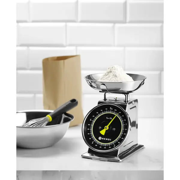 Keukenweegschaal | RVS | Max. 5kg | 20g Nauwkeurig | Mechanisch | 207x231x254(h)mm