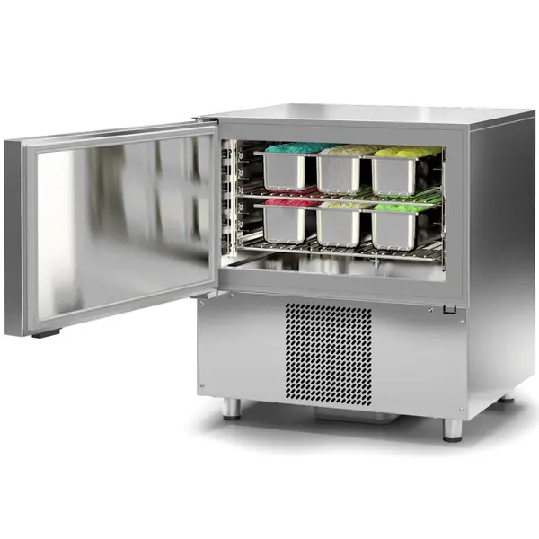Blastchiller | FASTER-e 5 | 5 Niveaus (EN/GN) | 15kg Koelen / 5kg Vriezen | 0.8kW (230V) | 760x710x830(h)mm