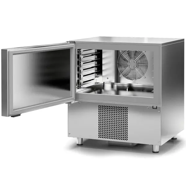 Blastchiller | FASTER-e 5 | 5 Niveaus (EN/GN) | 15kg Koelen / 5kg Vriezen | 0.8kW (230V) | 760x710x830(h)mm