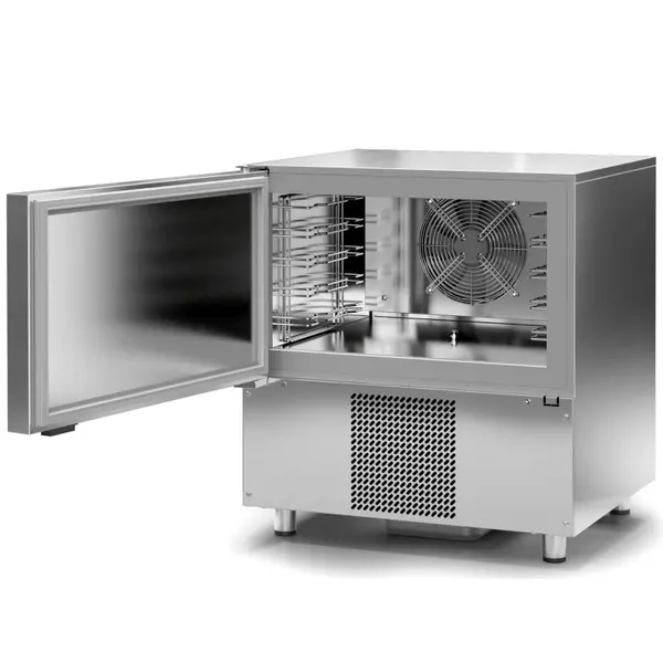 Blastchiller | FASTER-e 5 | 5 Niveaus (EN/GN) | 15kg Koelen / 5kg Vriezen | 0.8kW (230V) | 760x710x830(h)mm