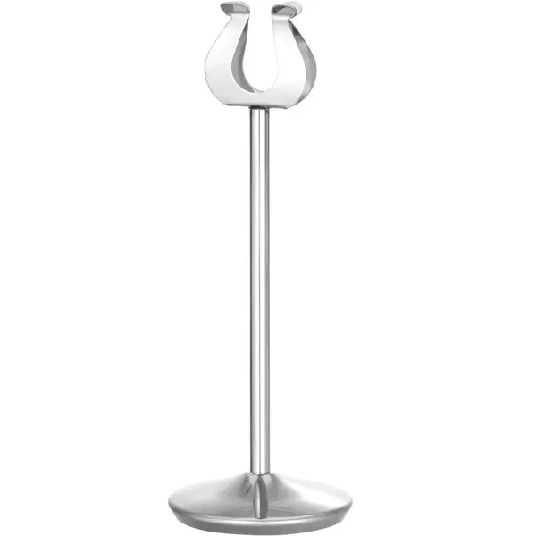 Menukaartstandaard | RVS | Ø75x200(h)mm