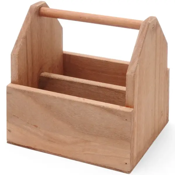 Tafelcaddy | Hout | 2 Vakken | 190x160x200(h)mm