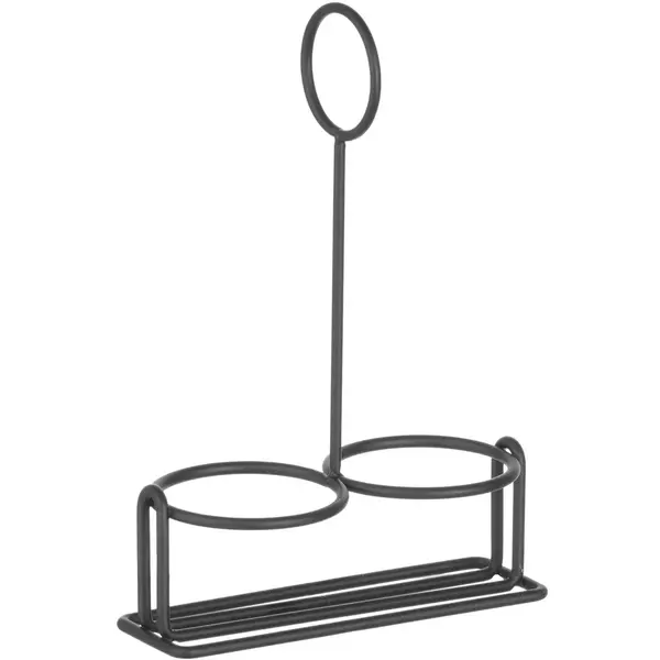 Menage | Metaal | Zwart | 2-delig | 135x65x200(h)mm