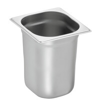 Bartscher GN-Bak | TOP LINE | CNS | 1/6 GN | Hoogte 200mm | 176x162x200(h)mm