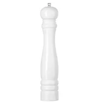 HENDI Zoutmolen | Rubberhout | Wit | Ø60x315(h)mm