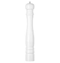 HENDI Zoutmolen | Rubberhout | Wit | Ø65x415(h)mm