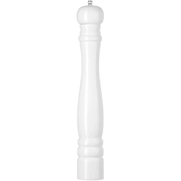 Zoutmolen | Rubberhout | Wit | Ø65x415(h)mm