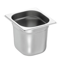 Bartscher GN-Bak | TOP LINE | CNS | 1/6 GN | Hoogte 150mm | 176x162x150(h)mm 