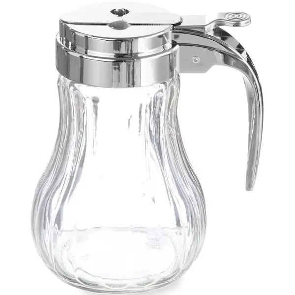 Honingdispenser | RVS/Glas | Ø80x115(h)mm
