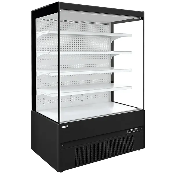 Wandkoeling | CRONUS | Zwart/Wit | -1°C/+5°C | Geforceerd | Open | Intern Nachtgordijn | 868x630x1920(h)mm