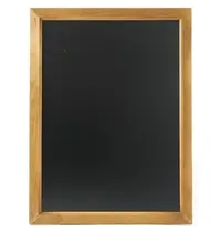 HENDI Wandkrijtbord | Hout | Incl. Ophanghaak | 800x600mm