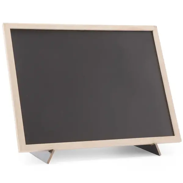 Krijtbord | Hout | Incl. Standaard | 400x300mm