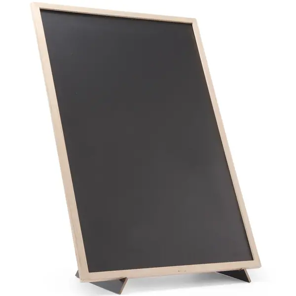 Krijtbord | Hout | Incl. Standaard | 600x400mm
