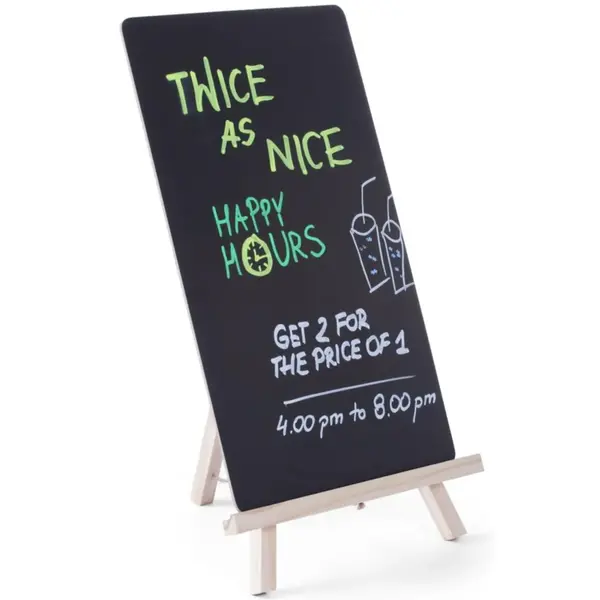 Krijtbord | Hout | Incl. Ezel | 220x210x360(h)mm