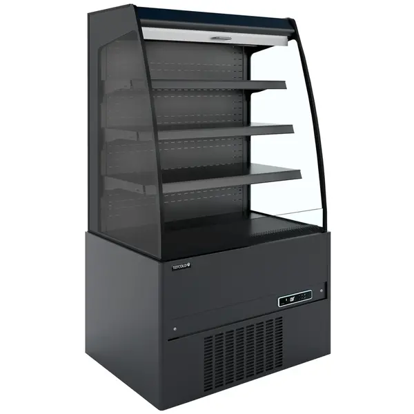 Wandkoeling | CRONUS | Zwart | -1°C/+7°C | Geforceerd | Open | Intern Nachtgordijn | 866x665x1500(h)mm