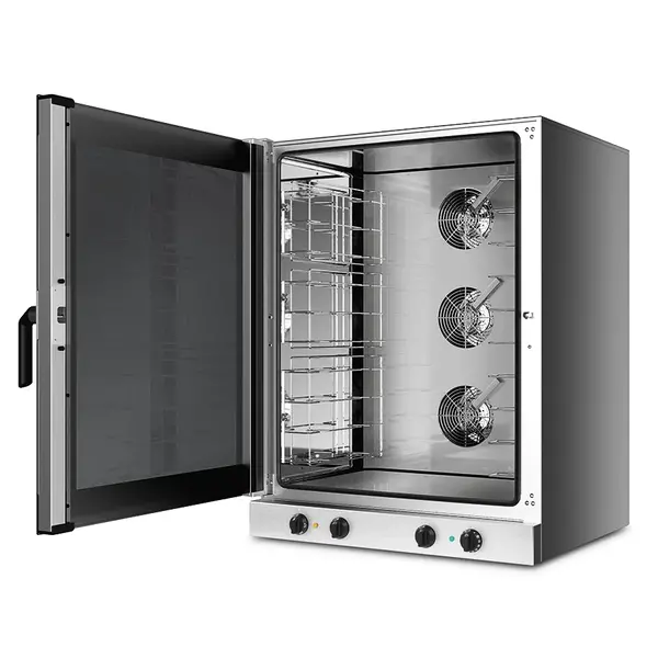 Heteluchtoven | ALFA | 10 Niveaus (EN600x400) | Elektrisch | 50°C/270°C | 16kW (400V) | Bevochtiging (Handmatig) | 798x772x1100(h)mm