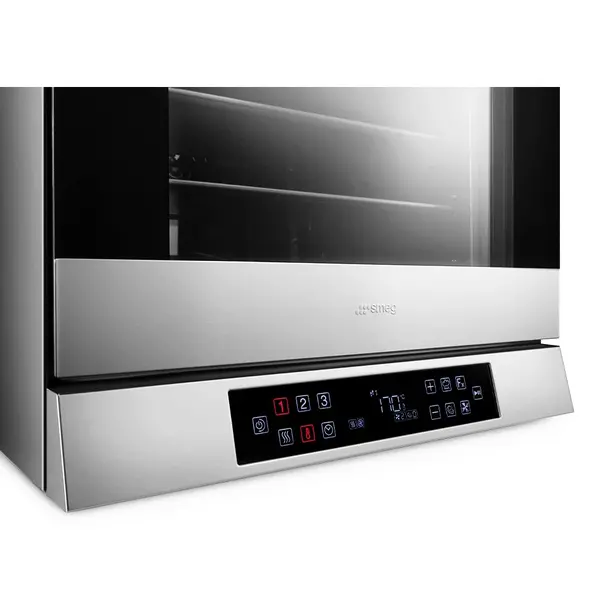 Heteluchtoven | ALFA | 4 Niveaus (EN600x400) | Elektrisch | 50°C/280°C | 6.9kW (400V) | Bevochtiging (Automatisch) | 798x747x563(h)mm