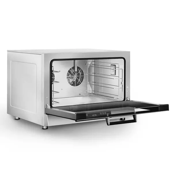 Heteluchtoven | ALFA | 4 Niveaus (EN600x400) | Elektrisch | 50°C/280°C | 6.9kW (400V) | Bevochtiging (Automatisch) | 798x747x563(h)mm