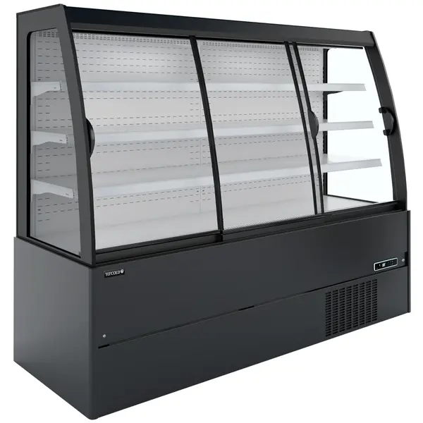 Wandkoeling | CRONUS | Zwart/Wit | -1°C/+5°C | Geforceerd | Schuifdeuren | 1935x665x1500(h)mm