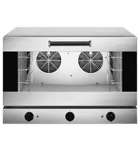 SMEG Heteluchtoven | ALFA | 4 Niveaus (EN600x400) | Elektrisch | 50°C/270°C | 6.9kW (400V) | Bevochtiging (Handmatig) | 798x747x563(h)mm 
