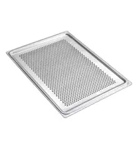 SMEG Bakplatenset | Aluminium | Geperforeerd | 4 Stuks | 435x320mm 