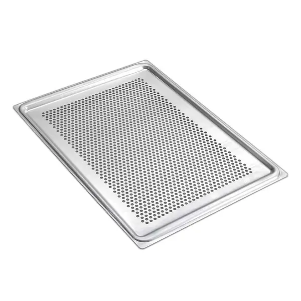 Bakplatenset | Aluminium | Geperforeerd | 4 Stuks | 435x320mm