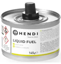 HENDI Brandpasta | Brandtijd 4u | Geur-/Roetvrij | Herbruikbaar lont | 24x 145g 