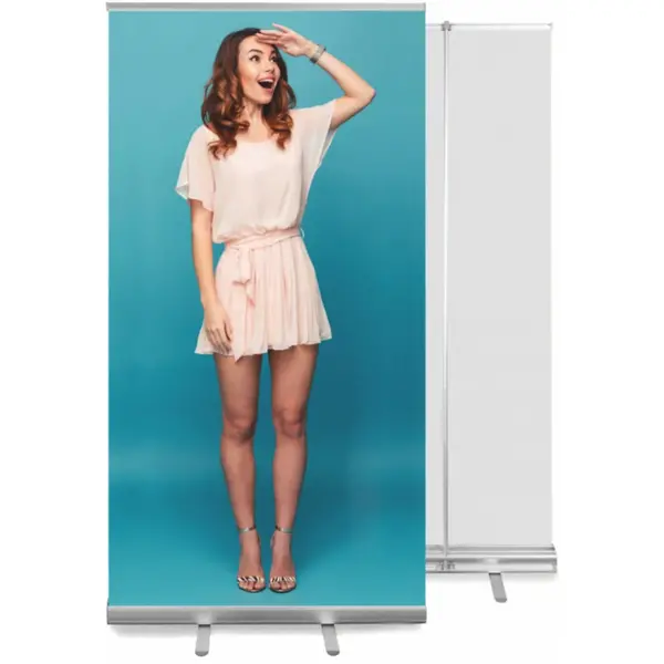 Roll-Up Banner | CLASSIC | Aluminium | Banner 100x200 | 1015x91x88(h)mm