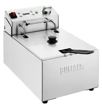 Buffalo Friteuse | Elektrisch | 5L | 50°C/190°C | 2.8kW (230V) | Timer | 280x450x315(h)mm 