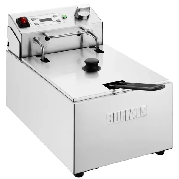 Friteuse | Elektrisch | 5L | 50°C/190°C | 2.8kW (230V) | Timer | 280x450x315(h)mm