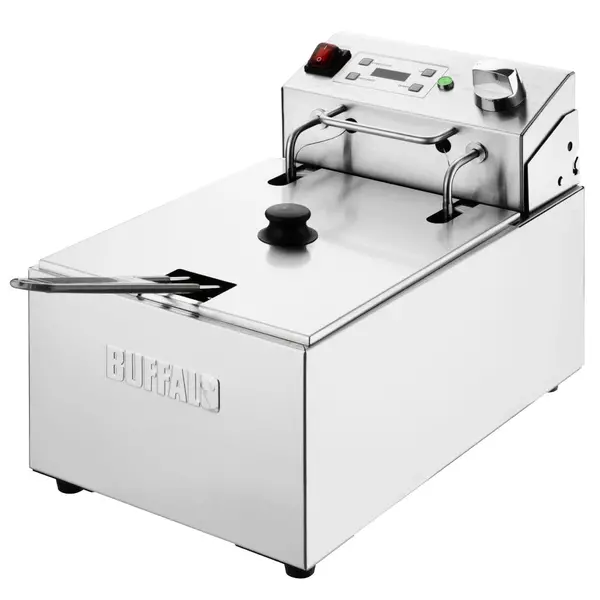 Friteuse | Elektrisch | 5L | 50°C/190°C | 2.8kW (230V) | Timer | 280x450x315(h)mm