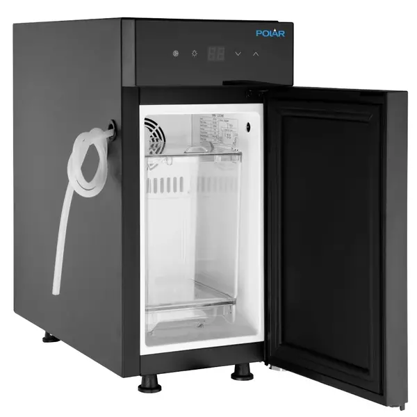 Melkkoeler | G-SERIE | 9L | -1°C/+5°C | Zwart | Incl. Melkcontainer | 220x452x455(h)mm