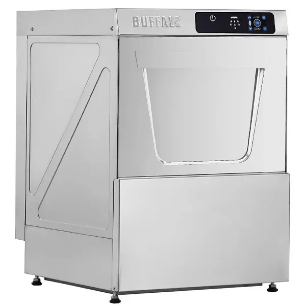 Glazenspoelmachine | Mand 350x350 | Zeeppomp | Naglanspomp | 230V | Touchscreen | 425x465x630(h)mm