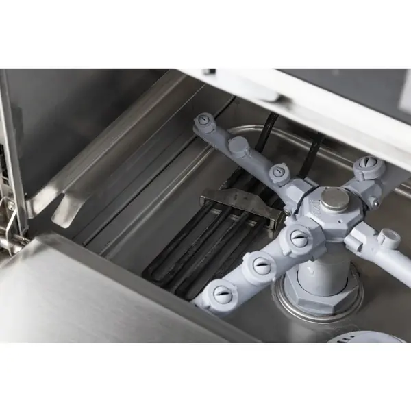 Glazenspoelmachine | Mand 350x350 | Zeeppomp | Naglanspomp | 230V | Touchscreen | 425x465x630(h)mm