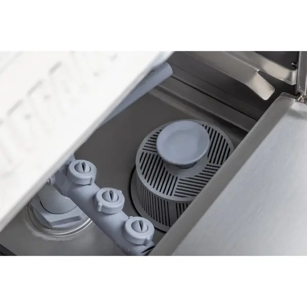 Glazenspoelmachine | Mand 350x350 | Zeeppomp | Naglanspomp | 230V | Touchscreen | 425x465x630(h)mm