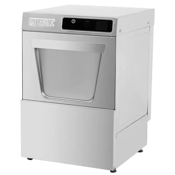 Glazenspoelmachine | Mand 350x350 | Zeeppomp | Naglanspomp | 230V | Touchscreen | 425x465x630(h)mm