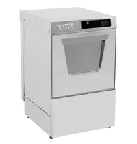 Buffalo Glazenspoelmachine | Mand 400x400 | Afvoerpomp | Zeeppomp | Naglanspomp | 230V | Touchscreen | 475x570x765(h)mm